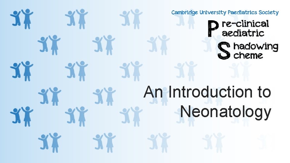 An Introduction to Neonatology 