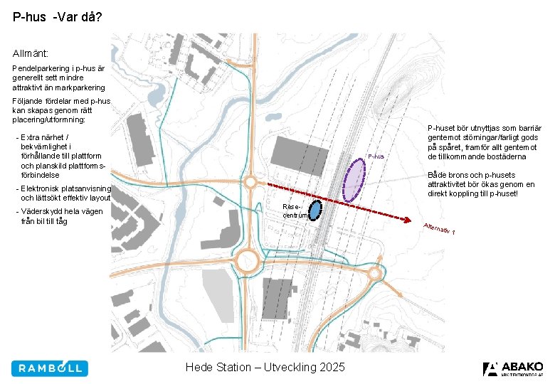 P-hus -Var då? Allmänt: Pendelparkering i p-hus är generellt sett mindre attraktivt än markparkering