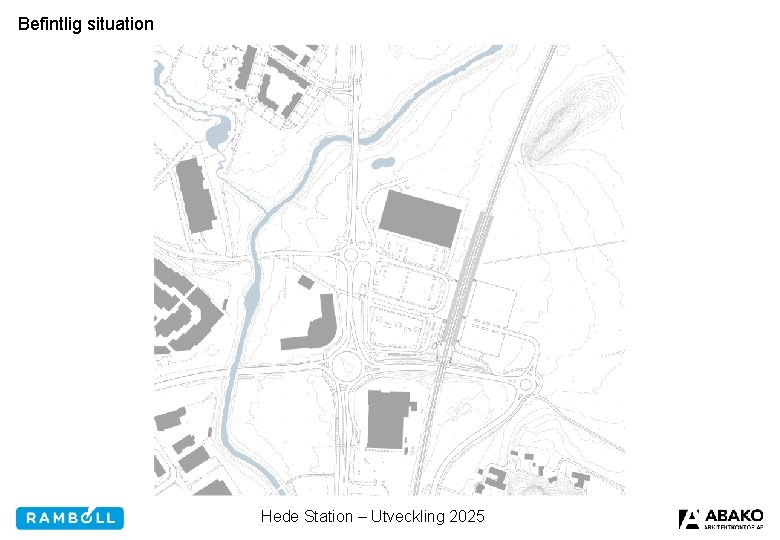 Befintlig situation Hede Station – Utveckling 2025 