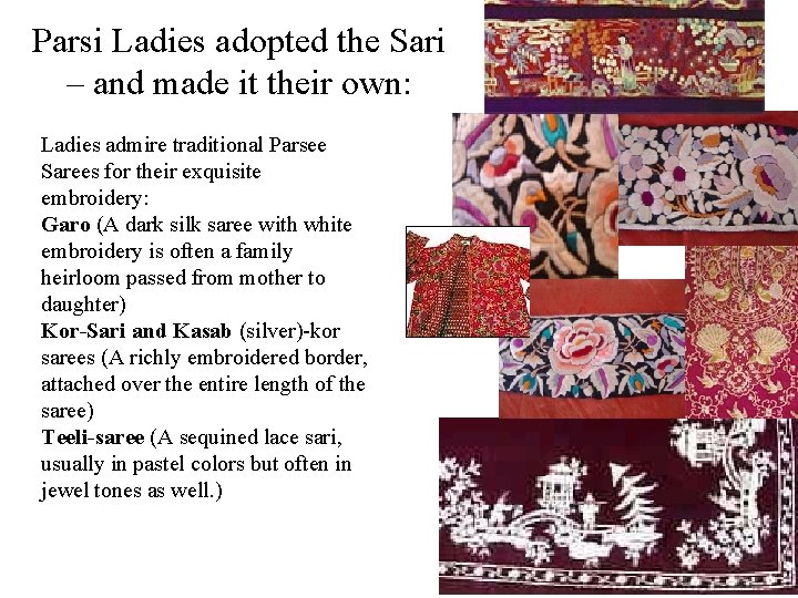 Parsi Ladies adopted the Sari – and made it their own: Ladies admire traditional