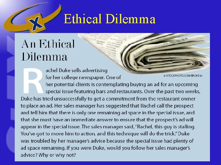 Ethical Dilemma Ethical Dilemma