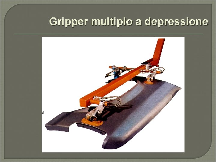 Gripper multiplo a depressione 