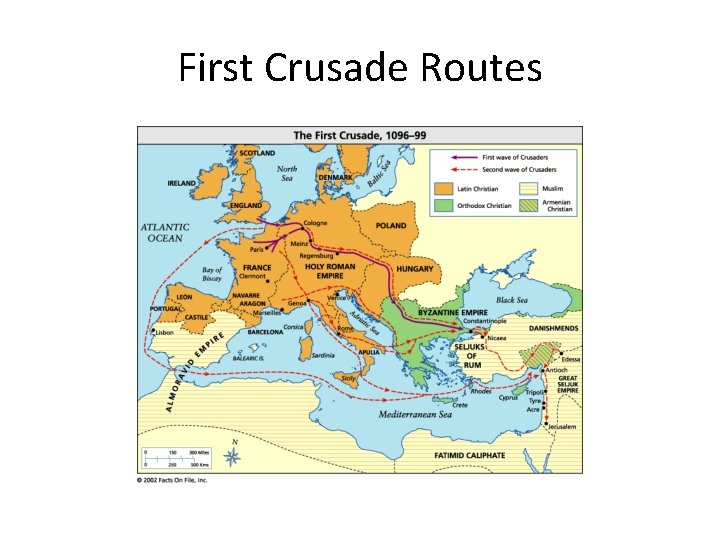 First Crusade Routes 