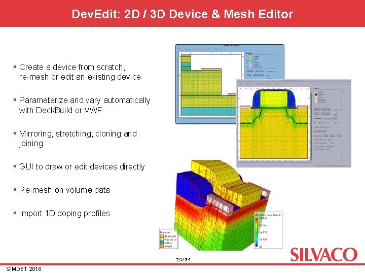 Dev. Edit: 2 D / 3 D Device & Mesh Editor § Create a Dev. Edit: 2 D / 3 D Device & Mesh Editor § Create a