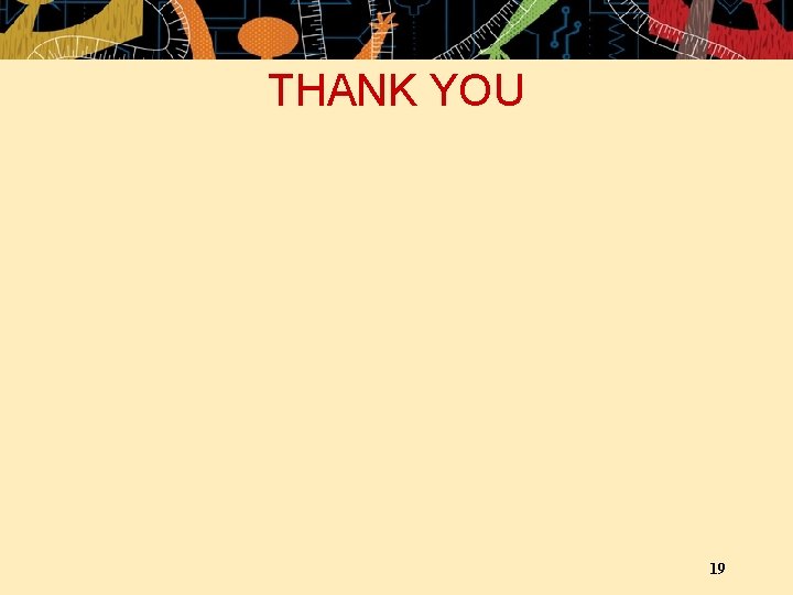 THANK YOU 19 