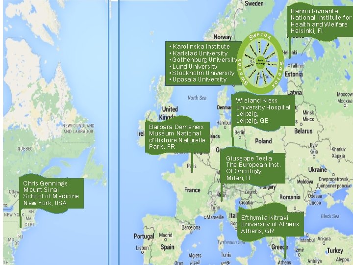 Hannu Kiviranta National Institute for Health and Welfare Helsinki, FI • Karolinska Institute •