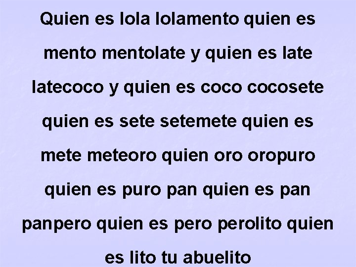 Quien es lolamento quien es mentolate y quien es latecoco y quien es cocosete