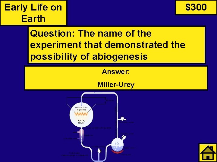 Early Life on Primates Earth $300 Question: The name of the experiment that demonstrated