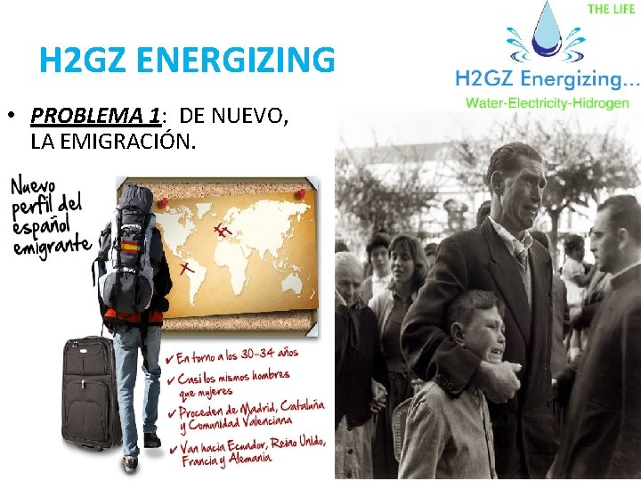 H 2 GZ ENERGIZING • PROBLEMA 1: DE NUEVO, LA EMIGRACIÓN. 