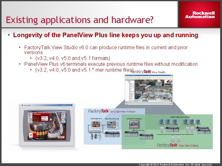 Existing applications and hardware? • Longevity of the Panel. View Plus line keeps you