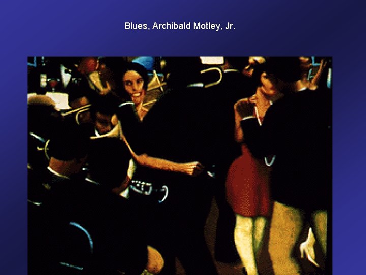 Blues, Archibald Motley, Jr. 