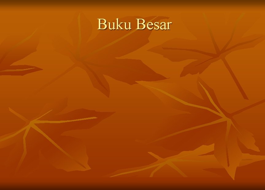 Buku Besar 