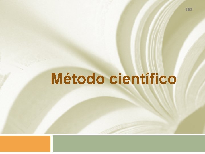 163 Método científico 