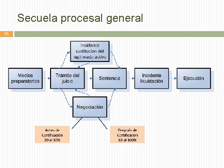 Secuela procesal general 75 