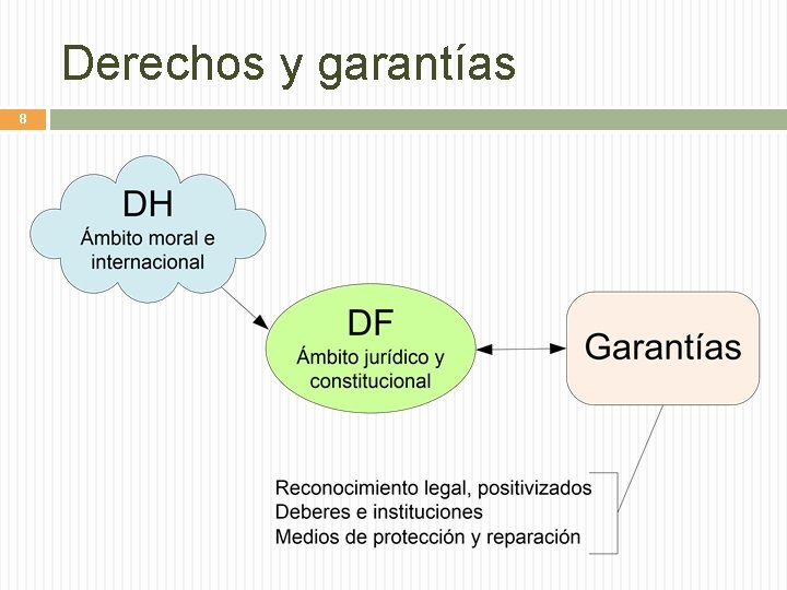 Derechos y garantías 8 