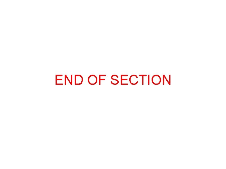 END OF SECTION 