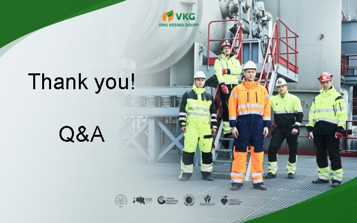 Thank you! Q&A Thank you! Q&A