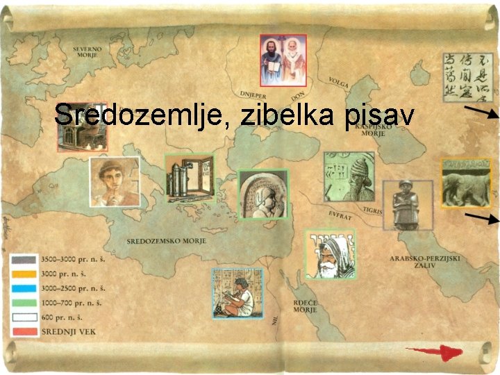 Sredozemlje, zibelka pisav 