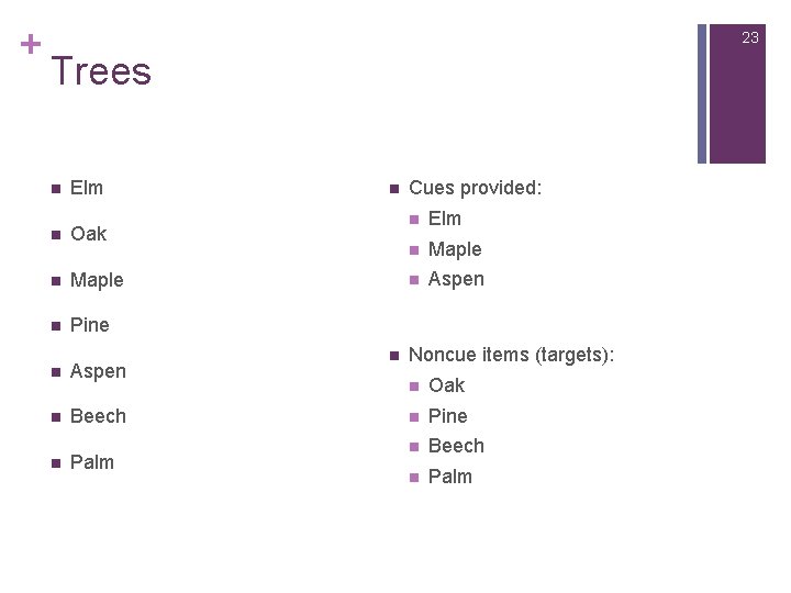 + 23 Trees n Elm n Oak n Maple n Pine n Aspen n