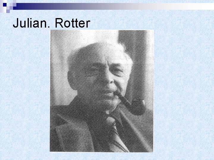 Julian. Rotter 