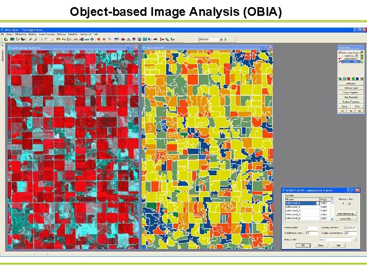 Object-based Image Analysis (OBIA) 