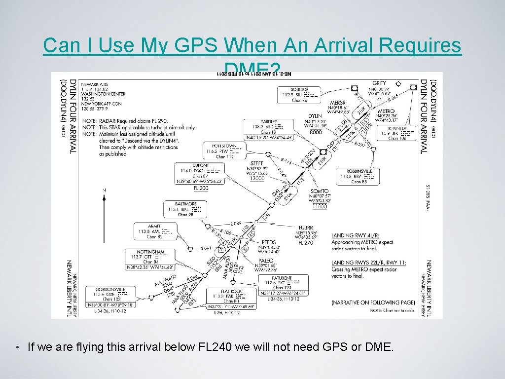 Can I Use My GPS When An Arrival Requires DME? • If we are Can I Use My GPS When An Arrival Requires DME? • If we are