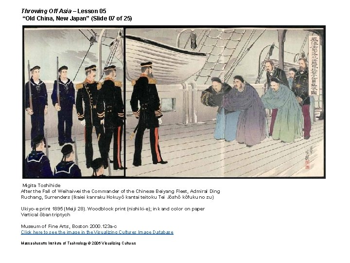 Throwing Off Asia – Lesson 05 “Old China, New Japan” (Slide 07 of 25)