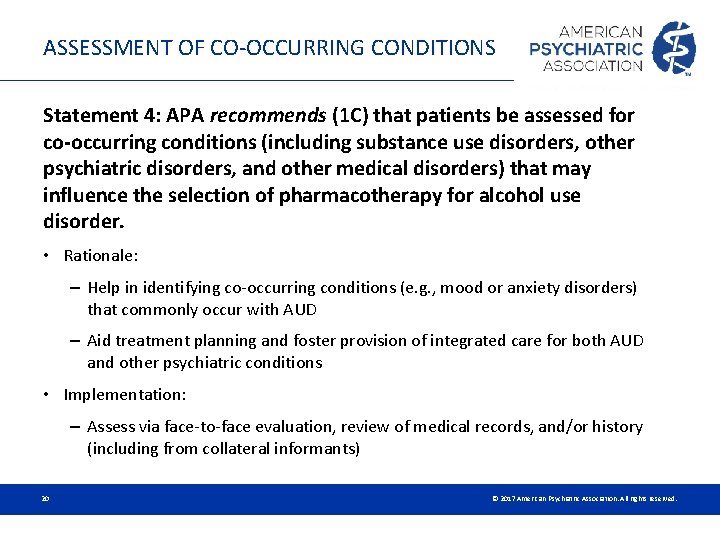 Apa Practice Guideline For The Pharmacological Treatment Of