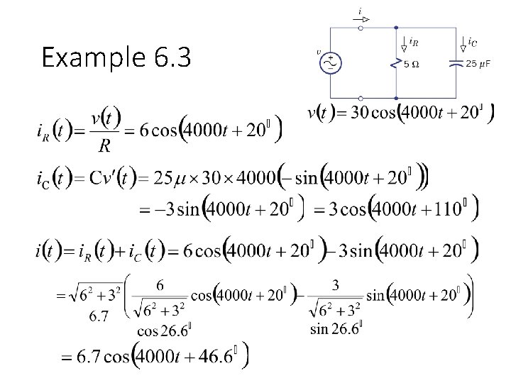 Example 6. 3 