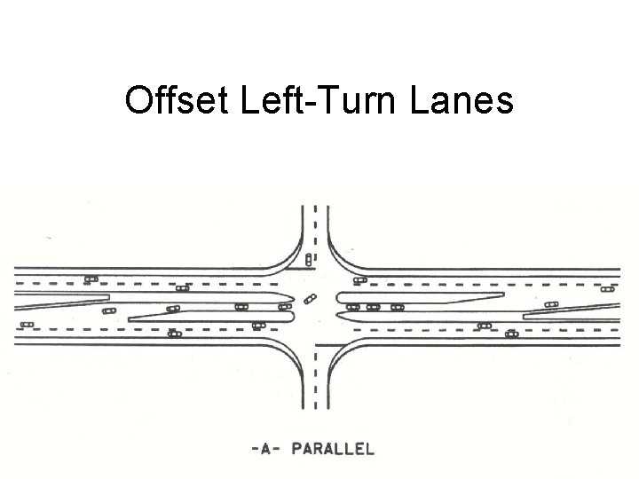 Offset Left-Turn Lanes 