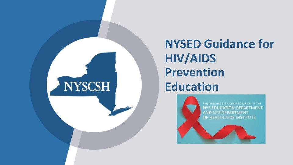 NYSED Guidance for HIV/AIDS Prevention Education 