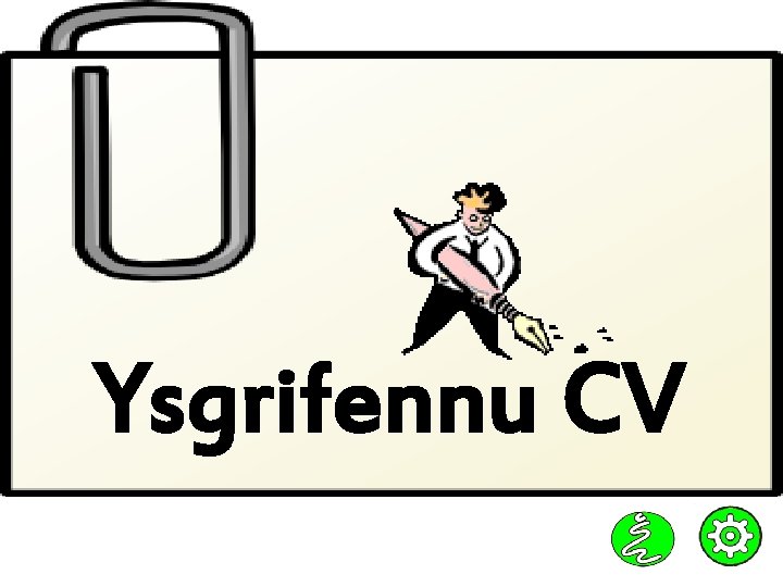 Ysgrifennu CV 