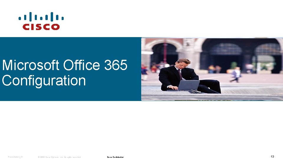 Microsoft Office 365 Configuration October 2010 Presentation_ID © 2006 Cisco Systems, Inc. All rights