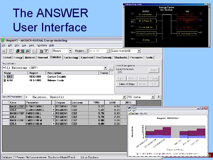 The ANSWER User Interface 33 