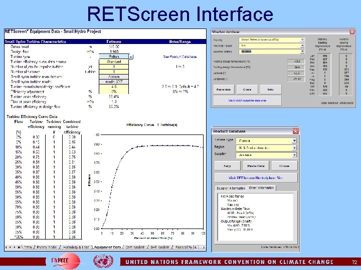 RETScreen Interface 72 