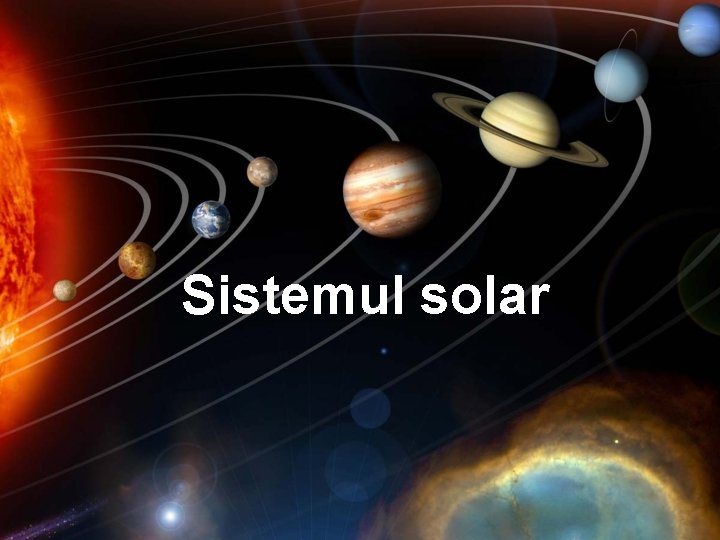 Sistemul solar 