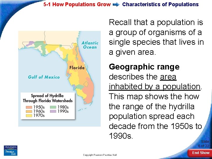 5 -1 How Populations Grow Characteristics of Populations Recall that a population is a