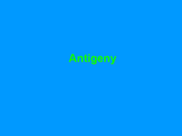 Antigeny 