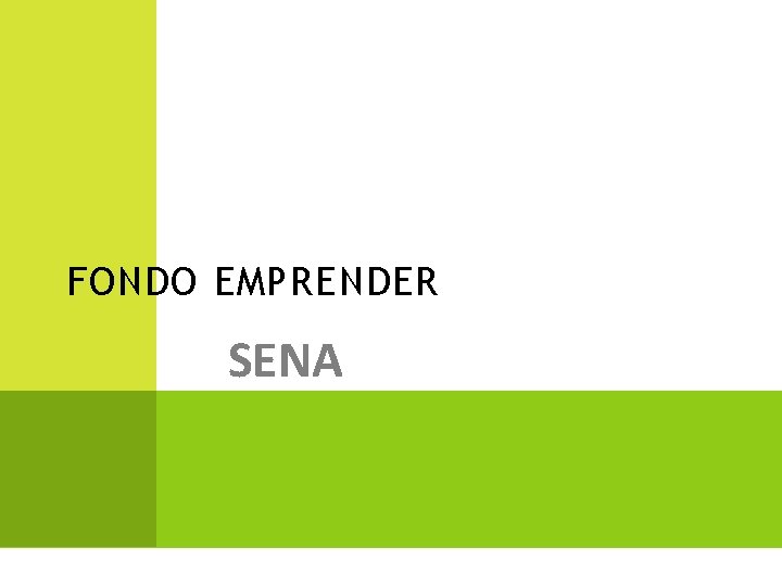 FONDO EMPRENDER SENA 