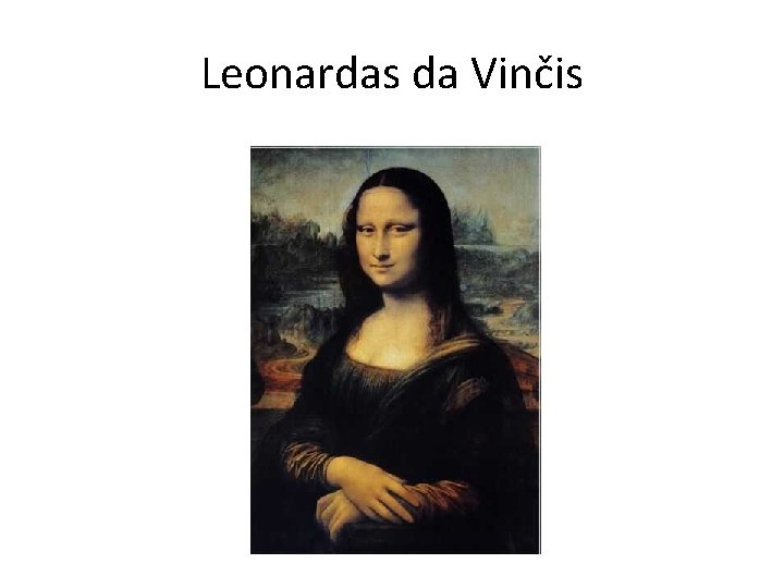 Leonardas da Vinčis 