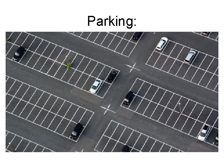 Parking: 
