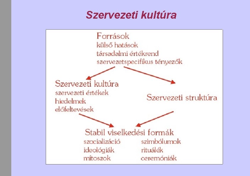 Szervezeti kultúra 