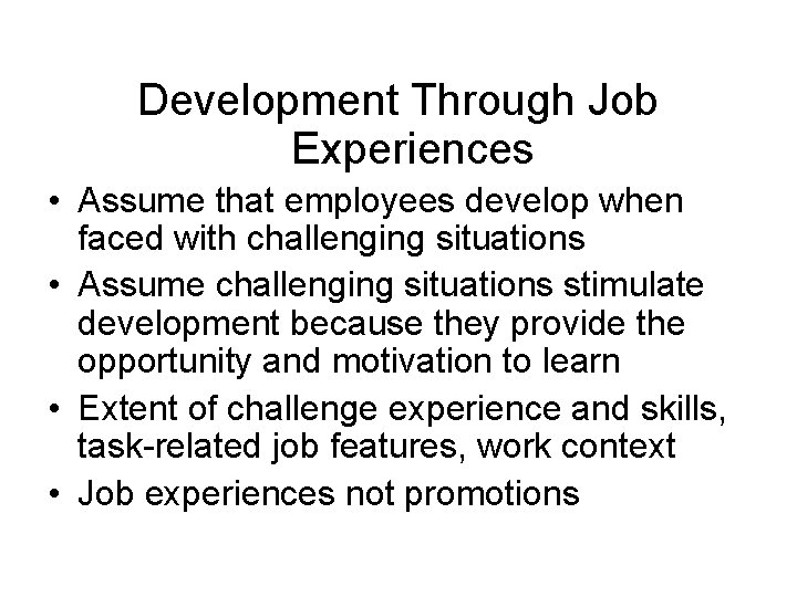 Chapter 9 Employee Development Objectives 1 2 3