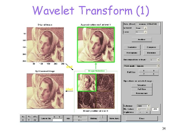 Wavelet Transform (1) 34 