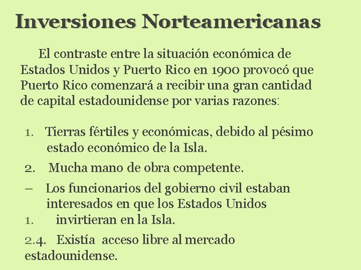 Inversiones Norteamericanas El contraste entre la situación económica de Estados Unidos y Puerto Rico Inversiones Norteamericanas El contraste entre la situación económica de Estados Unidos y Puerto Rico