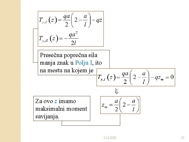 Presečna poprečna sila manja znak u Polju I, ito na mestu na kojem je Presečna poprečna sila manja znak u Polju I, ito na mestu na kojem je
