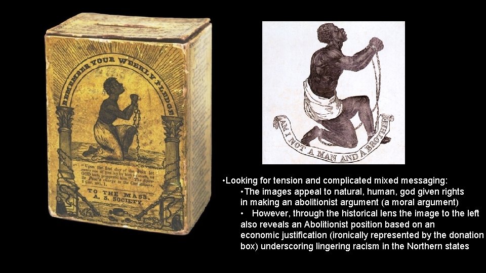  • Looking for tension and complicated mixed messaging: • The images appeal to