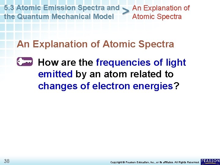 5. 3 Atomic Emission Spectra and the Quantum Mechanical Model > An Explanation of