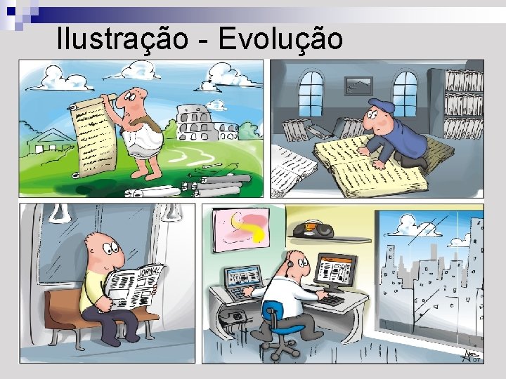 Ilustração - Evolução 