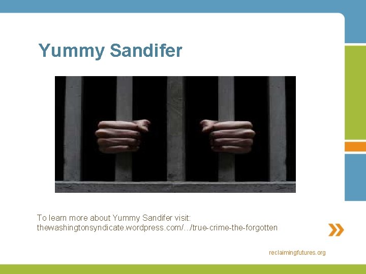 Yummy Sandifer To learn more about Yummy Sandifer visit: thewashingtonsyndicate. wordpress. com/. . .